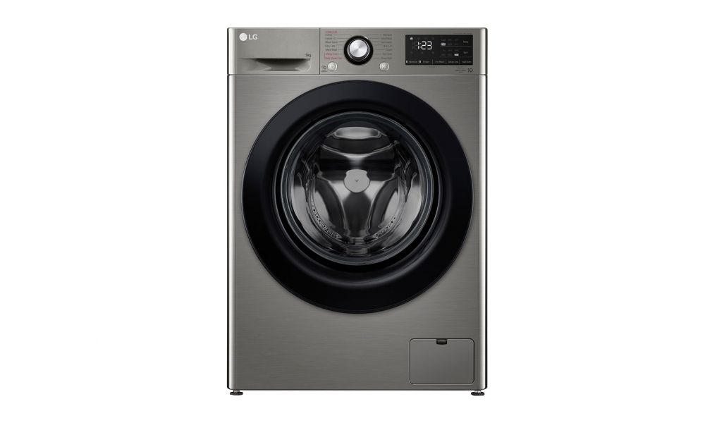 LG F4R3VYG6P 9kg | Front Load Washer | AI DD™ | Steam™ | Bigger Capacity