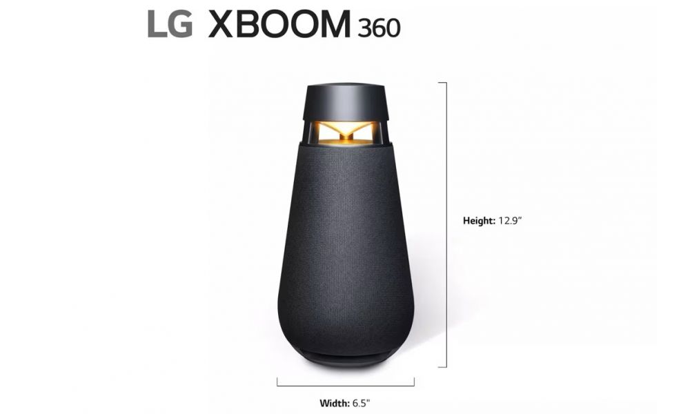 LG XBOOM 360 XO3QBK Bluetooth Speaker