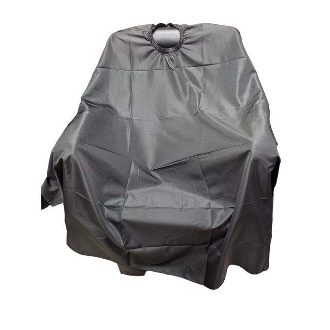 Barber Shaving Gown / Salon Hair Dressing Draper; this gown will help you avoid hair debris on your clothes while getting a hair cut and avoid damage to your clothes when colouring your hair