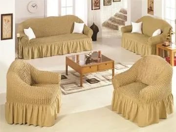 Turkey 2Seater Stretchable Seat Covers/sofa Covers (2); The 2seater Stretchable sofa/seat covers are Stretchable making sitting comfortable