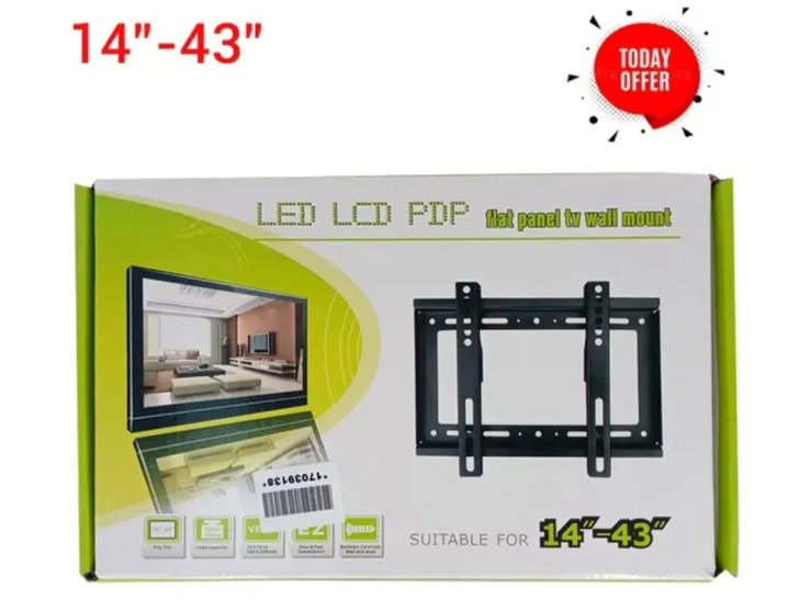 Best price for [Special Offer] TV Wall Mount TV Stand 14″-43″ Plasma wall bracket Steel Material ...