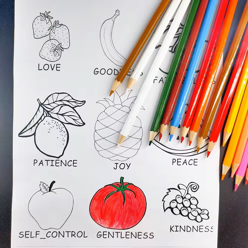 18 Colors Pencil Student Drawing Pencil Set Sketch Drawing Stationery School Colored Pencil Set For Children Art Supplies
