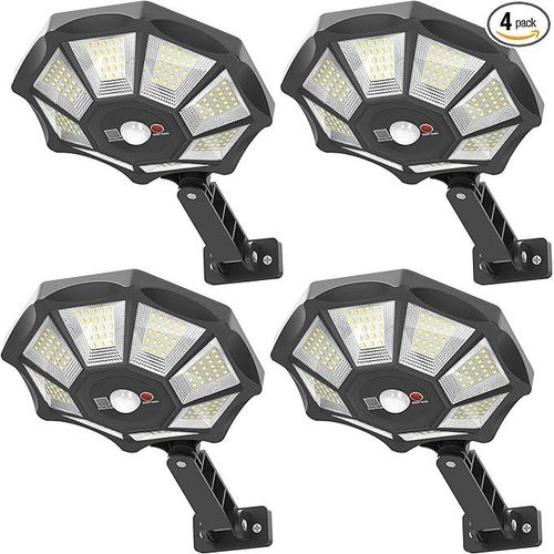 Solar Light Outdoor Solar Flood Light Dusk to Dawn Solar Security Lights with Motion Sensor