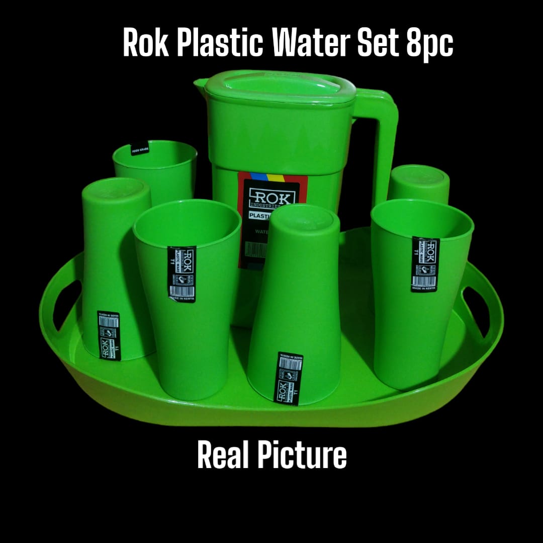 8pcs ROK plastic kitchen water set...