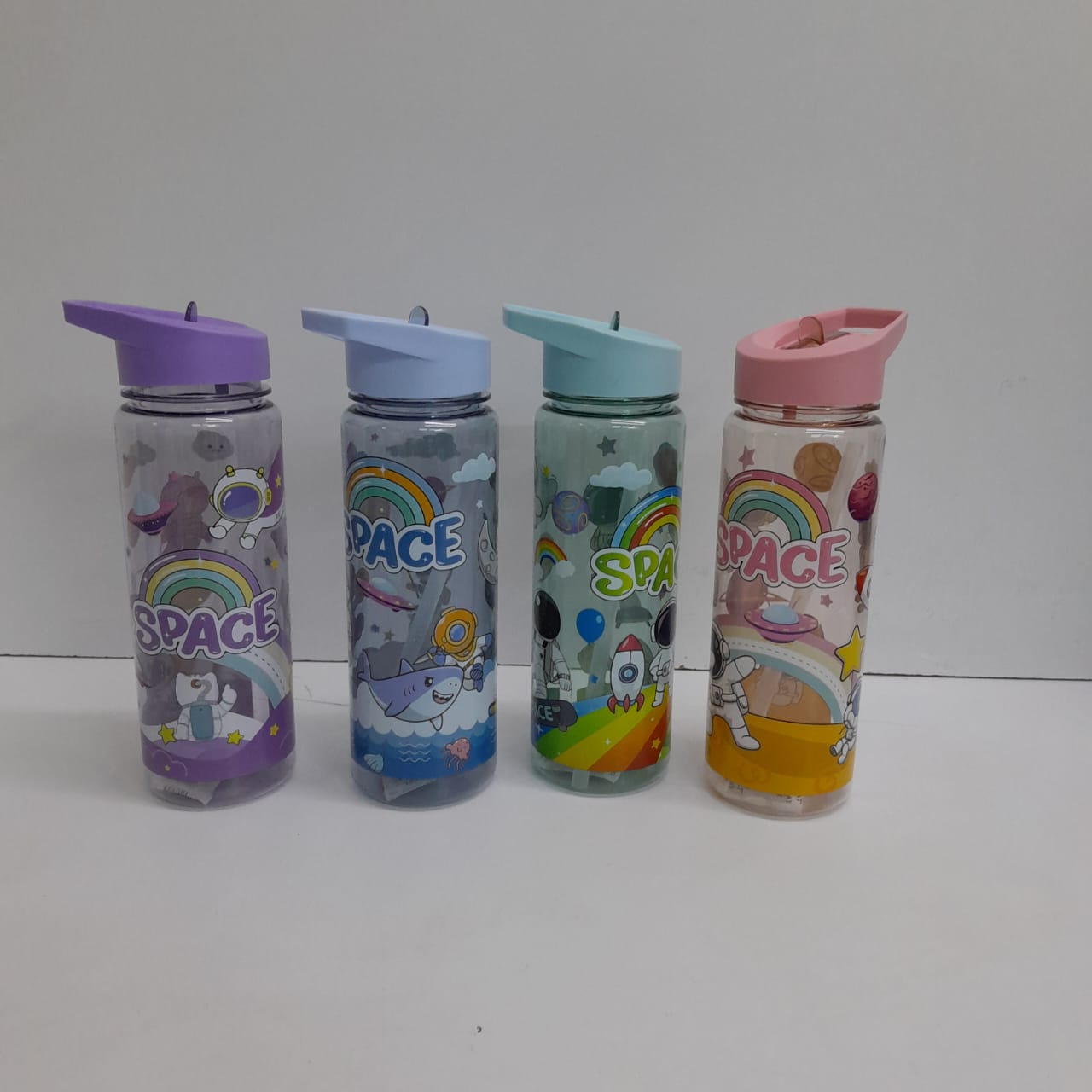 800mls motivational portable kitchen plastic water bottle