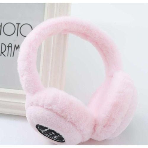 Fashion Adjustable gym/jogging/Hiking wireless Headphone Earmuffs Cozy Foldable Faux Fur Ear Muffs