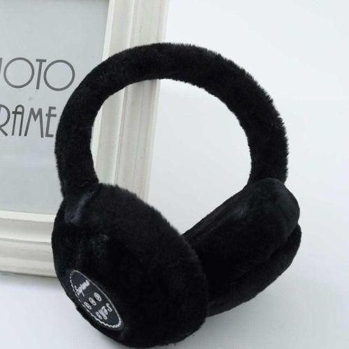 Fashion Adjustable gym/jogging/Hiking wireless Headphone Earmuffs Cozy Foldable Faux Fur Ear Muffs