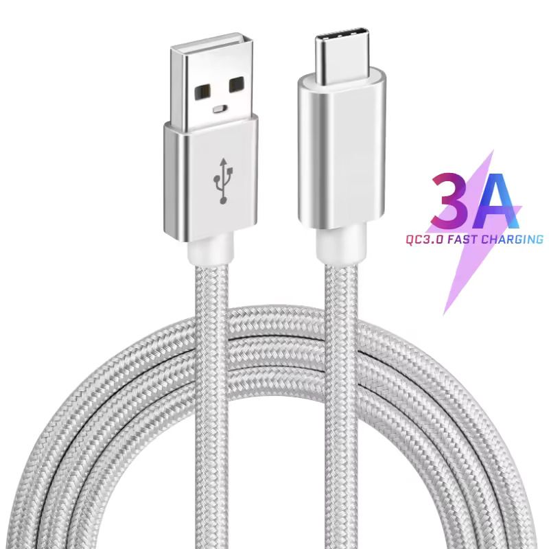 Ultra Fast 3A USB-C Charging Cable - High-Speed Data & Power for All Devices