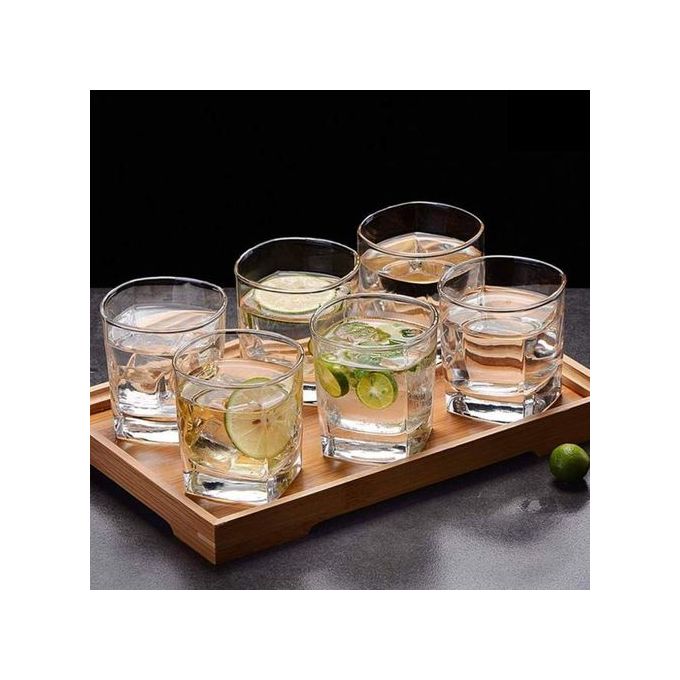Beautiful Whisky Glasses For HOT/COLD 350 ML- Set Of 6