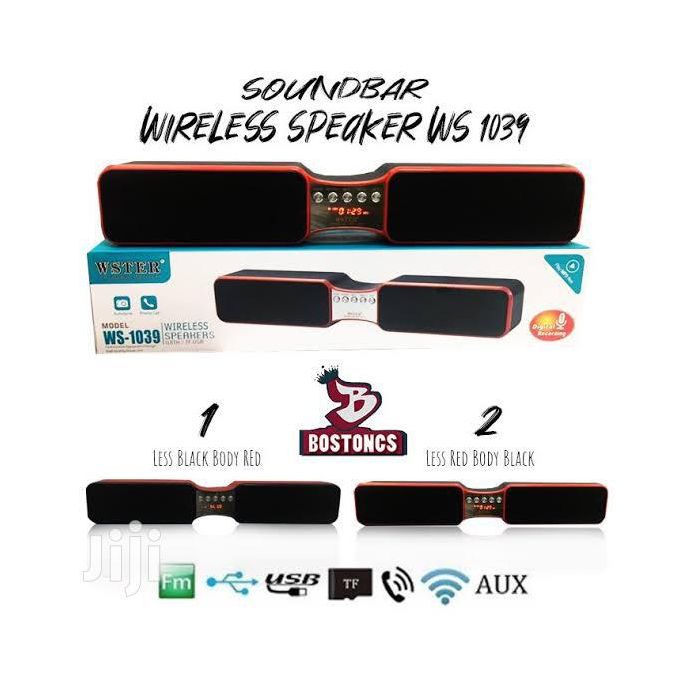 Wster Bluetooth Soundbar For TV, PC, Cellphone