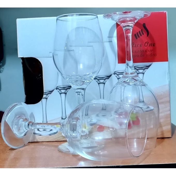 Nice One 6PCS Elegant Set Wine Glass.