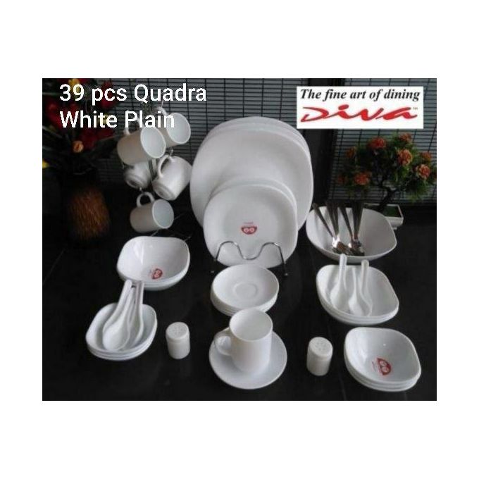 Diva 39pcs Elegant Microwave Safe Diva Sets