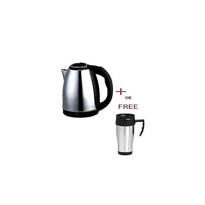 AILYONS 1500W Automatic Electric Cordless Kettle + A FREE Travel Mug