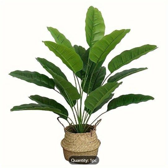 ARTIFICIAL  HOT SALE!! 80 CM BANANA PLANT   HOME DECOR  80CM BANANA PLANT/ARTIFICIAL BANANA PLANT 80CM INDOORS/ /OUTDOORS/HOME DECOR BANANA PLANT