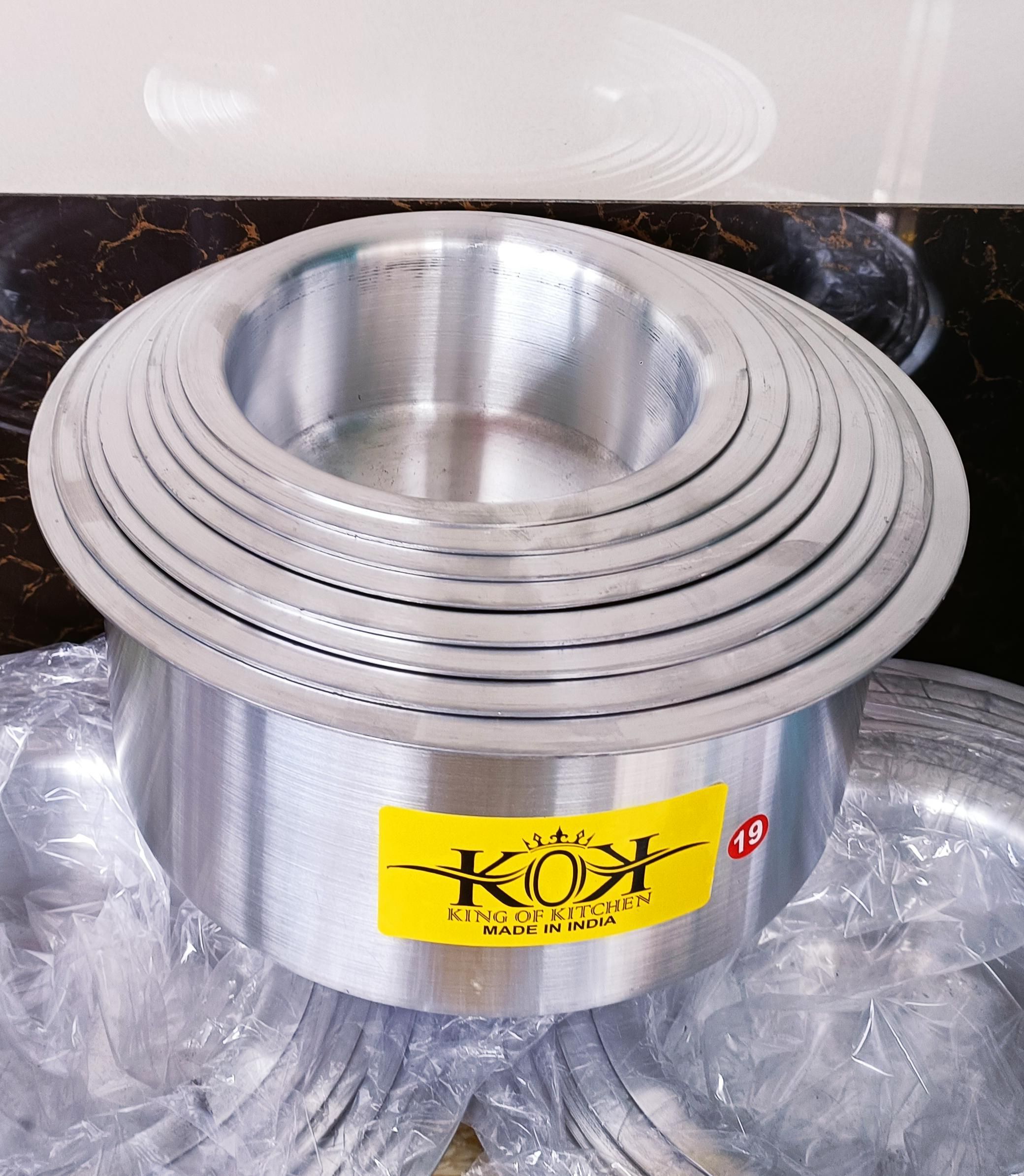 Brand new 8 pc Kok alluminium sufuria set of8 pc quality guarantee