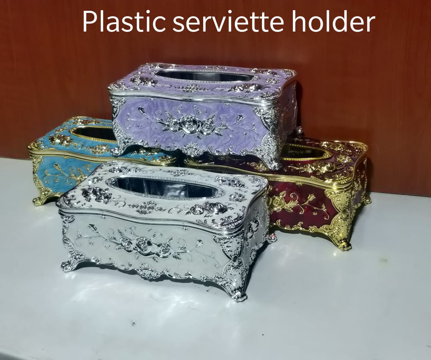 Ornament plastic  kitchen serviette holder