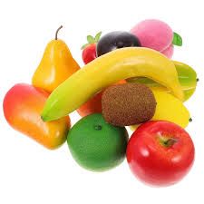 Artificial Plants Fake Fruit 6 Pcs Assorted Fruit Set Simulation Food Model For DIY Crafts Photography