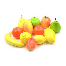 Artificial Plants Fake Fruit 6 Pcs Assorted Fruit Set Simulation Food Model For DIY Crafts Photography