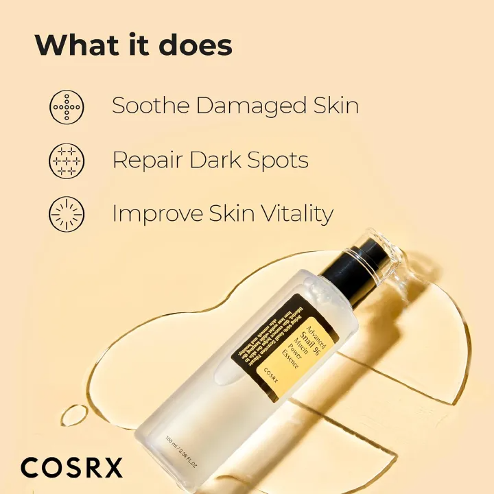 COSRX Hyaluronic Acid Intensive Cream + COSRX Advanced Snail 96 Mucin Power Essence Deeply Hydrates, Repairs Skin, Reduces Fine Lines, Improves Texture, Soothes Irritation, Boosts Collagen, Non-greasy