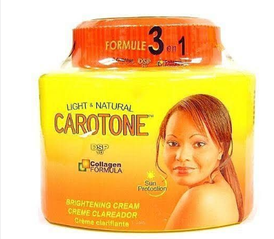 Carotone Collagen Formula Brightening Cream.
