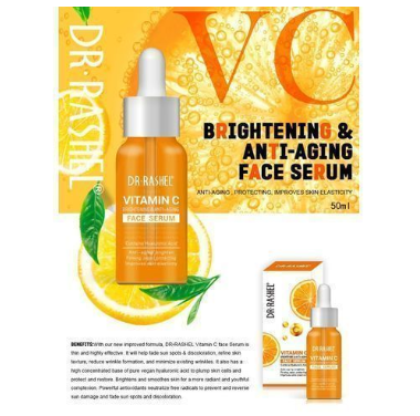 Dr. Rashel Vitamin-C With Hyaluronic Acid Dark Spots,Fine Lines Serum