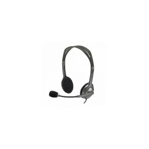 Logitech Stereo Headset H111 +Noise Cancelling Microphone