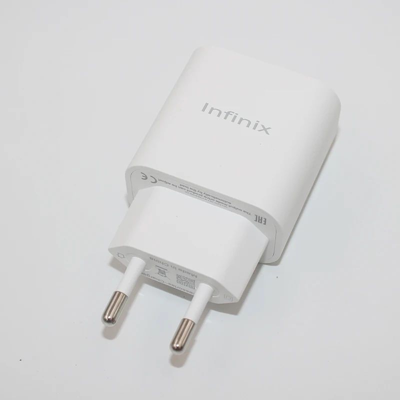 Infinix 33W Gan Charger EU Plug Dual Port Fast Charge Power Adapter USB C Cable For Infinix Note 12 11 30 30i Hot 30 40 Zero Pro