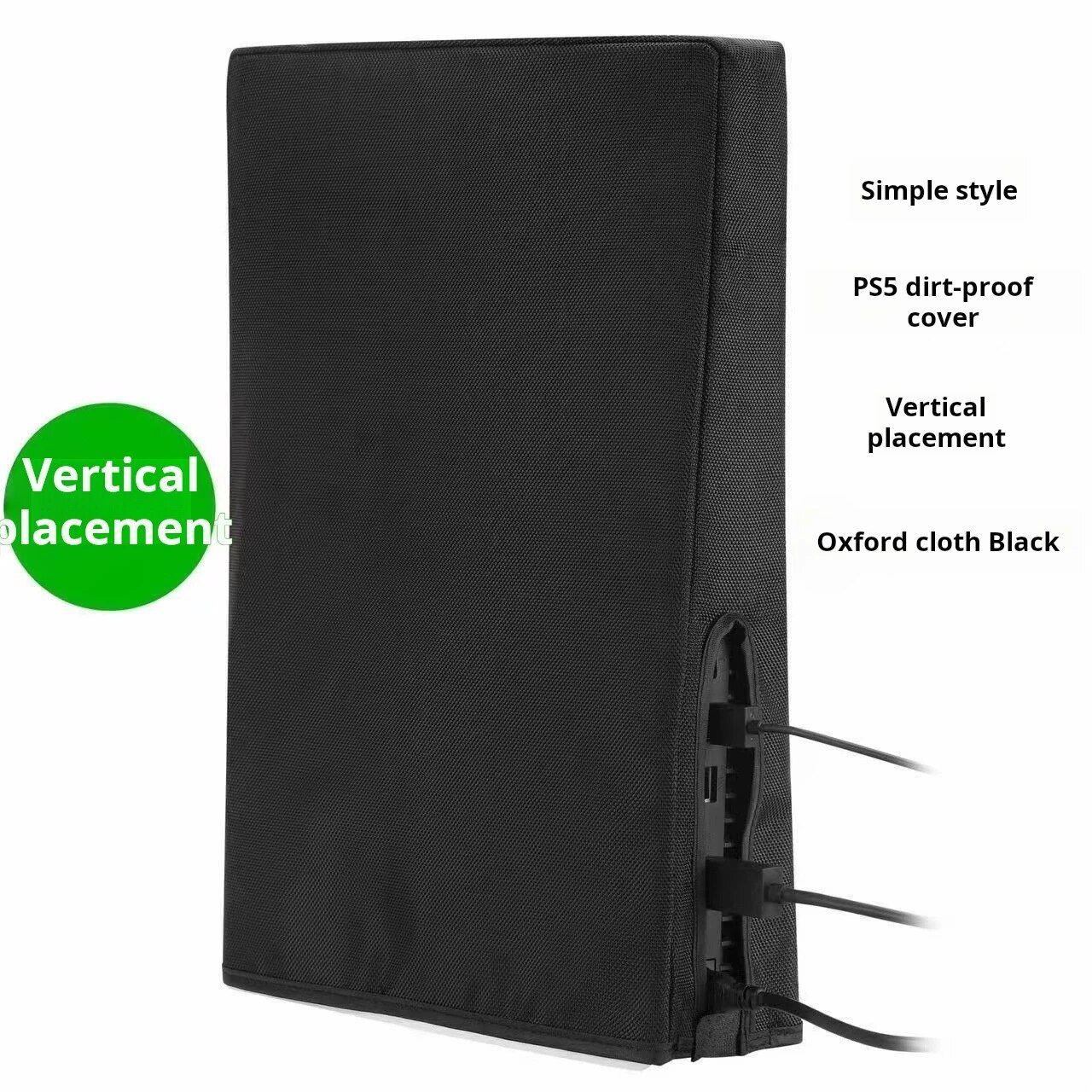 PS5 Game Console Dust Cover For Sony Console Protective Cover PS5 Protective Cover - Vertical Models)