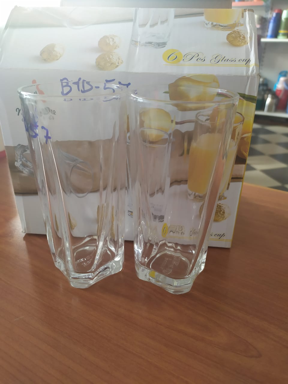 6PCS WATER/JUICE GLASSES,,Durable, functional and stylish Dishwasher safe Easy to clean