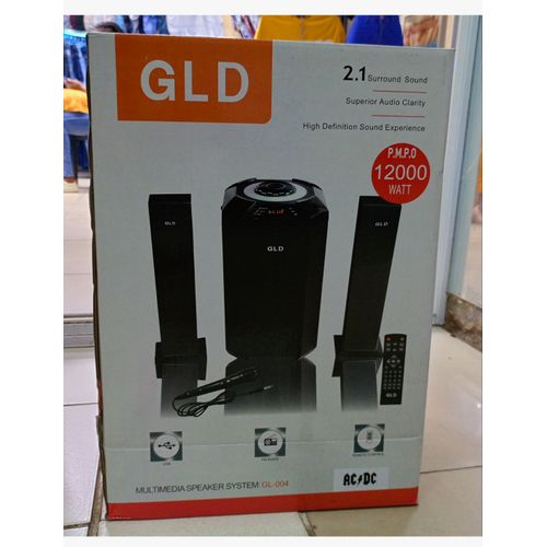 Gld 2.1 Sub Woofer 12000W Blueooth , FM ,USB , Mic AC / DC WooferDesigned for the extreme entertainment lovers to enjoy their amazing music and movies with