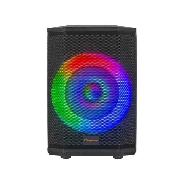 New KOLAV-XH809 Portable BT Amplified 8"  Bluetooth Speaker Extra Bass With Built-in Amplifier Speaker Box
