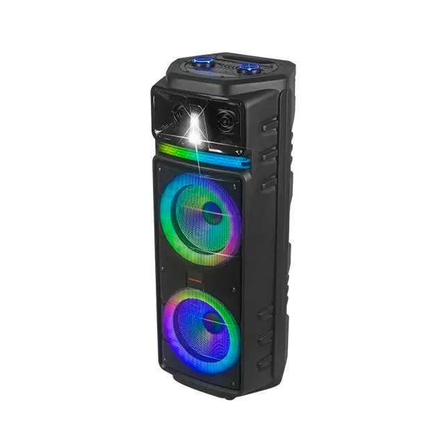 KOLAV-M2102 Double 10 Inch KOLAV Outdoor Party High Quality Sound Rechargeable Pa Speaker