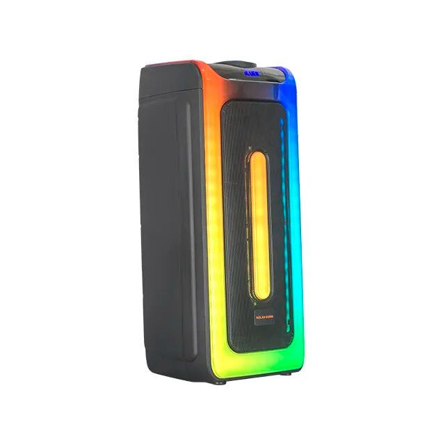 KOLAV-D2806 Dual 8 Inch Party Sounds System Dj Bluetooth Speaker Outdoor Wireless Bluetooth Speakers Boombox With Led Light