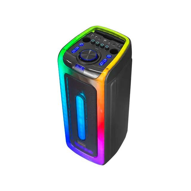 KOLAV-D2806 Dual 8 Inch Party Sounds System Dj Bluetooth Speaker Outdoor Wireless Bluetooth Speakers Boombox With Led Light