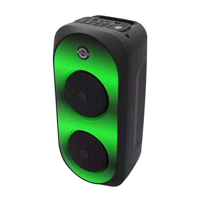CLEARANCE SALE EUROKEN MS-1758BT  Bluetooth Speakers Wireless Bluetooth Speaker Subwoofer Large Volume Cool Dynamic Atmosphere Light  Portable Small Home Outdoor