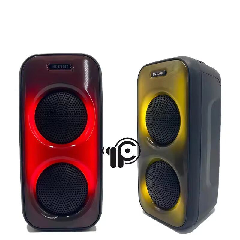 EUROKEN MS-1756BT  Bluetooth Speakers Wireless Bluetooth Speaker Subwoofer Large Volume Cool Dynamic Atmosphere Light  Portable Small Home Outdoor