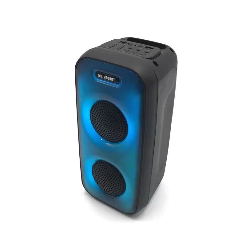 EUROKEN MS-2608BT  Portable Wireless Bluetooth Speaker with Cool Dynamic Atmosphere Light