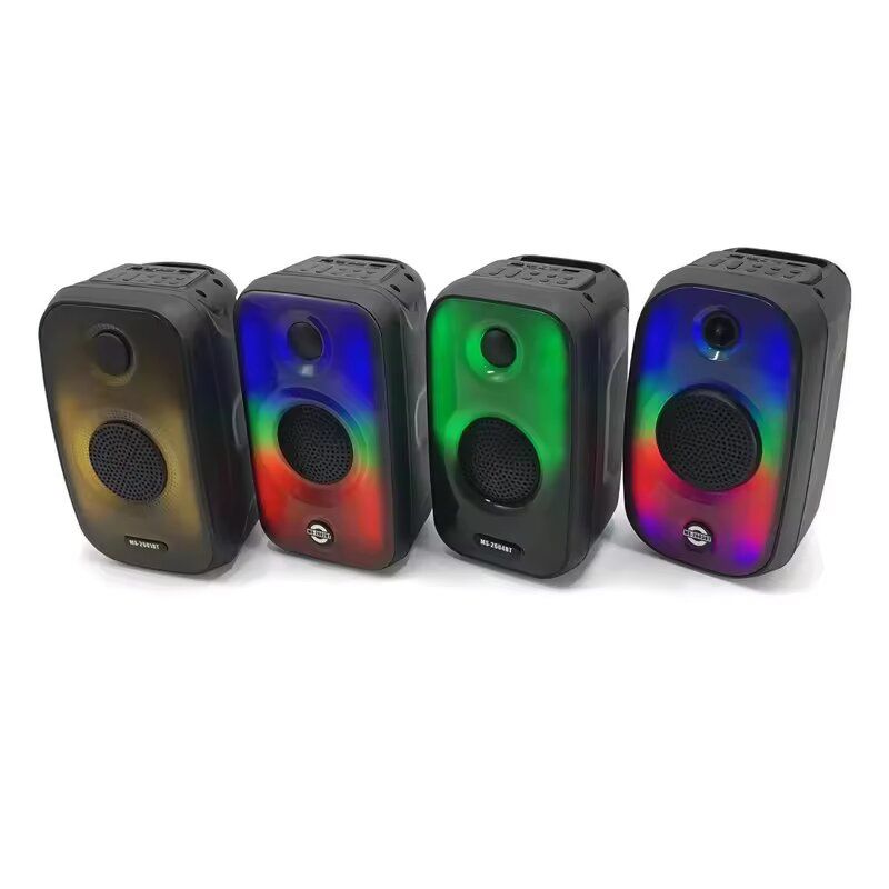 EUROKEN MS-2608BT  Portable Wireless Bluetooth Speaker with Cool Dynamic Atmosphere Light