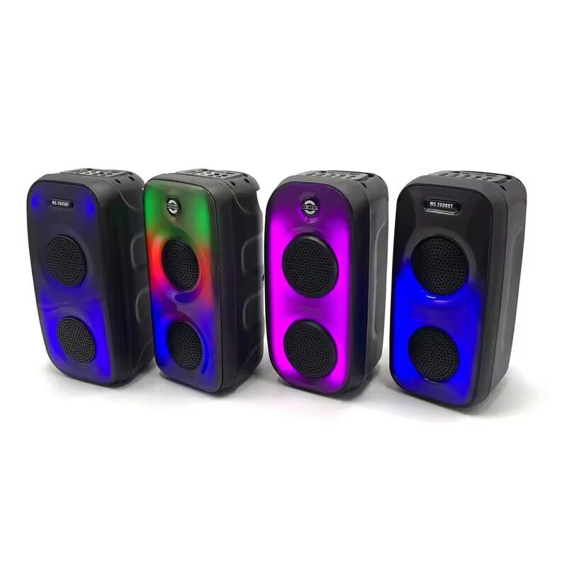 EUROKEN MS-2602BT  Portable  Wireless Bluetooth Speaker  with Cool Dynamic Atmosphere light Light