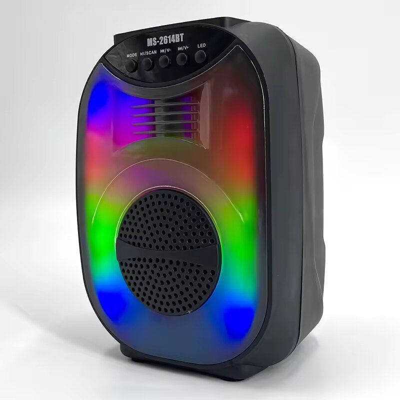 EUROKEN MS-2614BT  Bluetooth Speakers Wireless Bluetooth Speaker Subwoofer Large Volume Cool Dynamic Atmosphere Light  Portable Small Home Outdoor