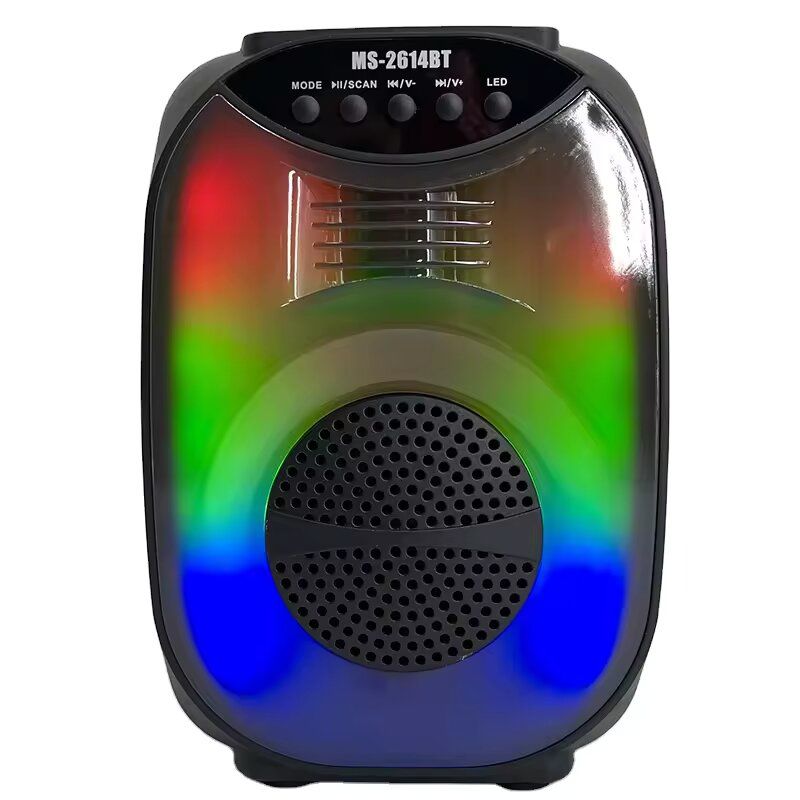 EUROKEN MS-2614BT  Bluetooth Speakers Wireless Bluetooth Speaker Subwoofer Large Volume Cool Dynamic Atmosphere Light  Portable Small Home Outdoor