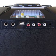GLD GL-004 Pro 2.1CH Multimedia Speaker System HI-FI 12000W PMPO Soundbar BT/USB/SD/FM Subwoofer Home Audio System with Microphone and Remote Control