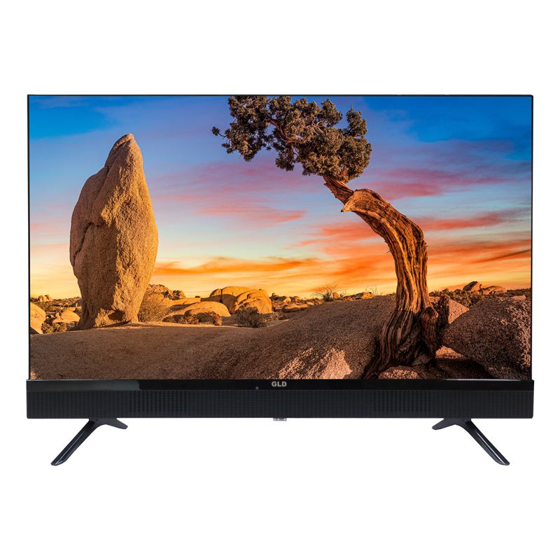 GLD 32 Inch Frameless Smart Android TV（32DF-M）By Android Smart TV LED Television with Built-in Front speakers 12 Months Warranty USB 2-HDMI 3, AV,NETFLIX