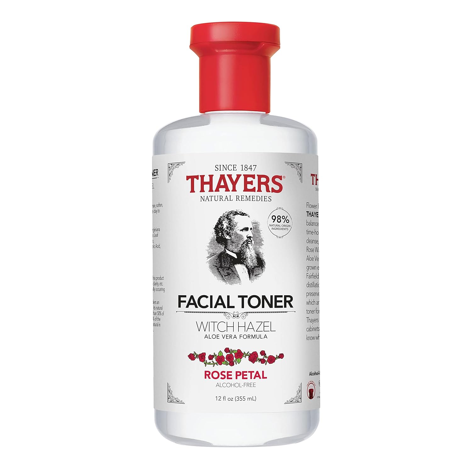 Thayers Witch Hazel With Aloe Vera Formula Toner - Rose Petal 355ml