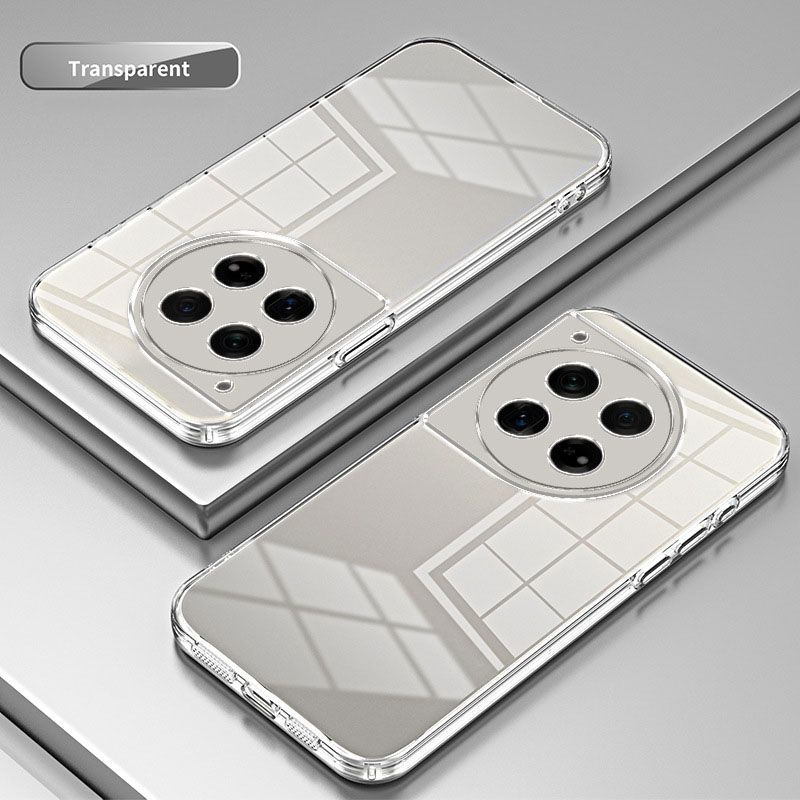 Plating Transparent Soft Shell Protective Cover For OnePlus 12 11 11R Ace 2 10T Ace Pro 10R Ace 10 Pro 9 9R 8T 8 Pro Fall prevention Phone Case