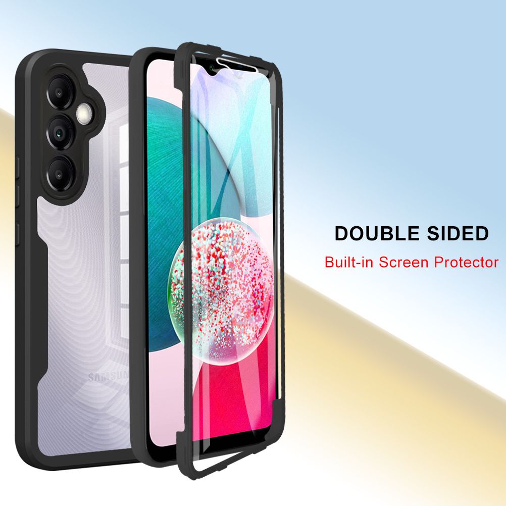360 Full Protection Case for [Samsung Galaxy A15, 6.5"] Cover Built-in Screen Protector