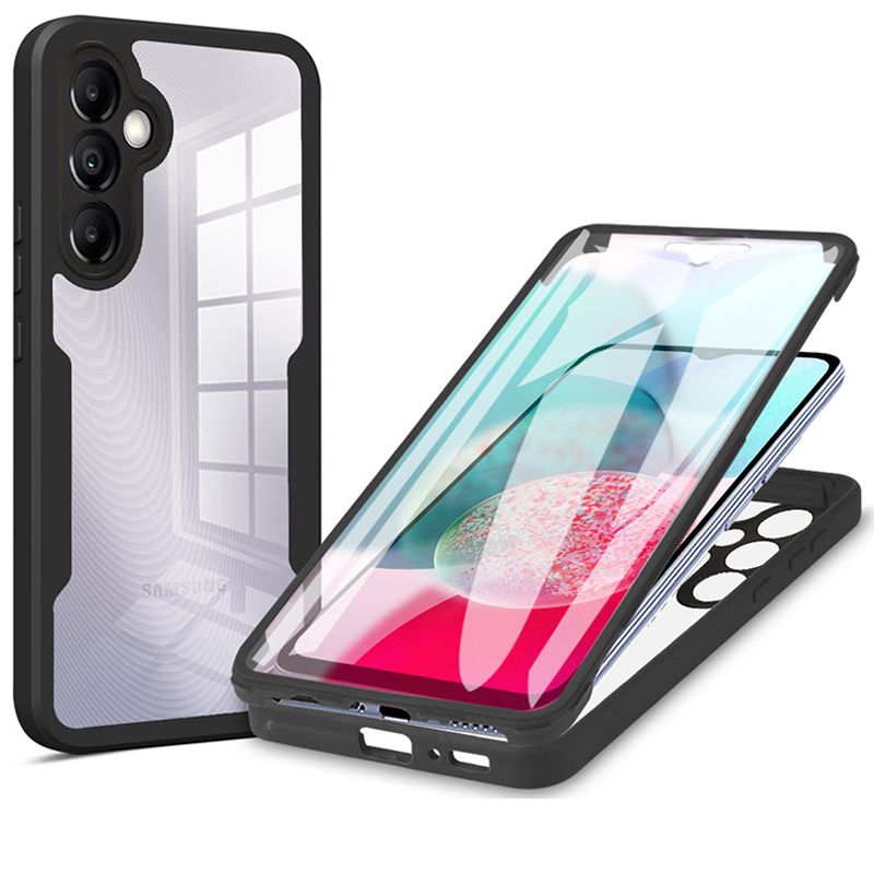 360 Full Protection Case for [Samsung Galaxy A15, 6.5"] Cover Built-in Screen Protector