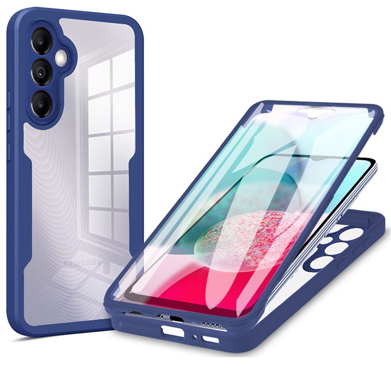 360 Full Protection Case for [Samsung Galaxy A15, 6.5"] Cover Built-in Screen Protector
