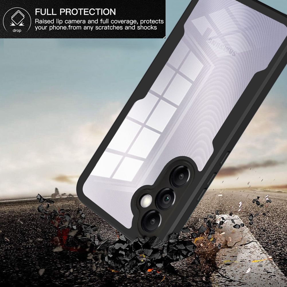 360 Full Protection Case for [Samsung Galaxy A15, 6.5"] Cover Built-in Screen Protector