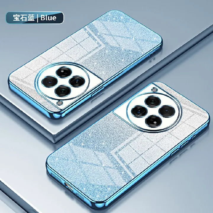 Luxury Plating Phone Case For OnePlus 12 12R 11 11R 10 Pro 10R 10T 9R 9 Pro 8T 8 Pro Ace Pro Ace 2 Ace 3 Ace 2V Nord CE 3 Lite CE2 Lite N30 N20 Glitter Powder Protective Case